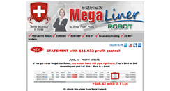 Desktop Screenshot of forexmegaliner.com